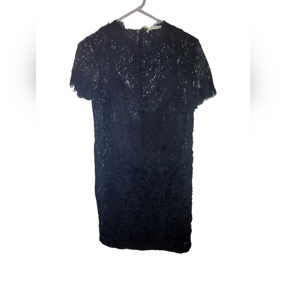 ZARA TRAFALUC - Embroidered Lace Dress